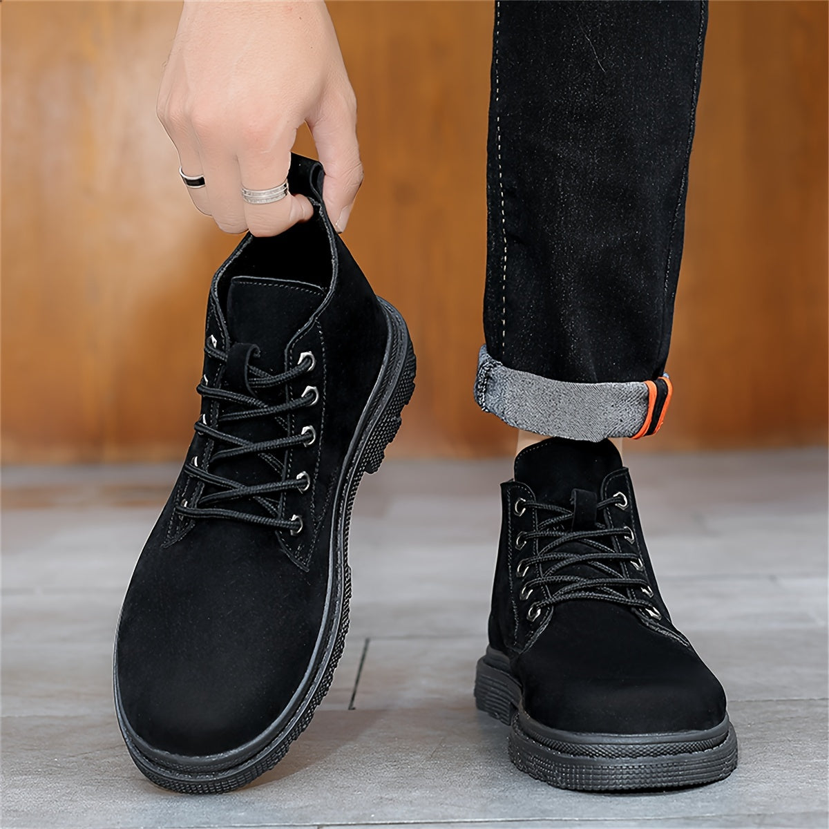 Breathable non-slip ankle boots