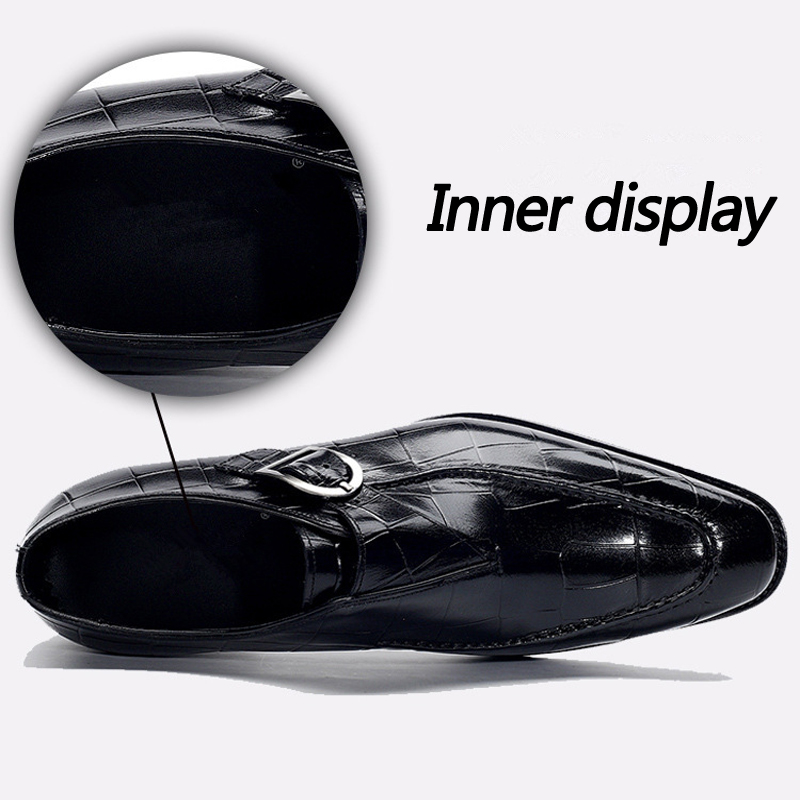 New Design Men's Dress Shoes High-quality Men Leather Shoes Luxury Nobility Men's Formal Shoes Business Male Shoes