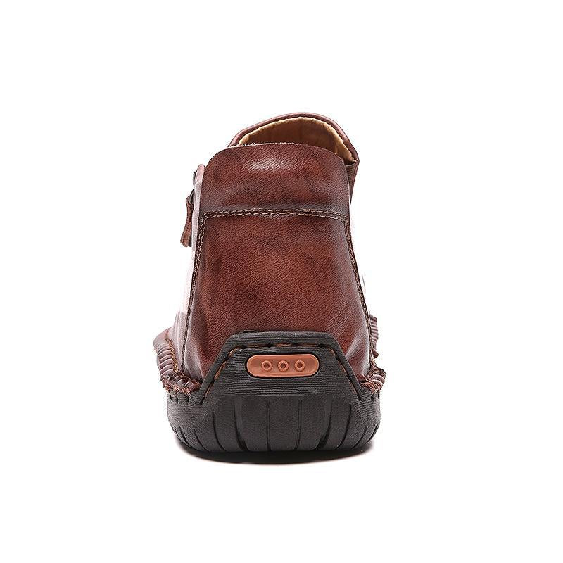 Men of high men's shoes by hand for outdoor leisure shoes boots