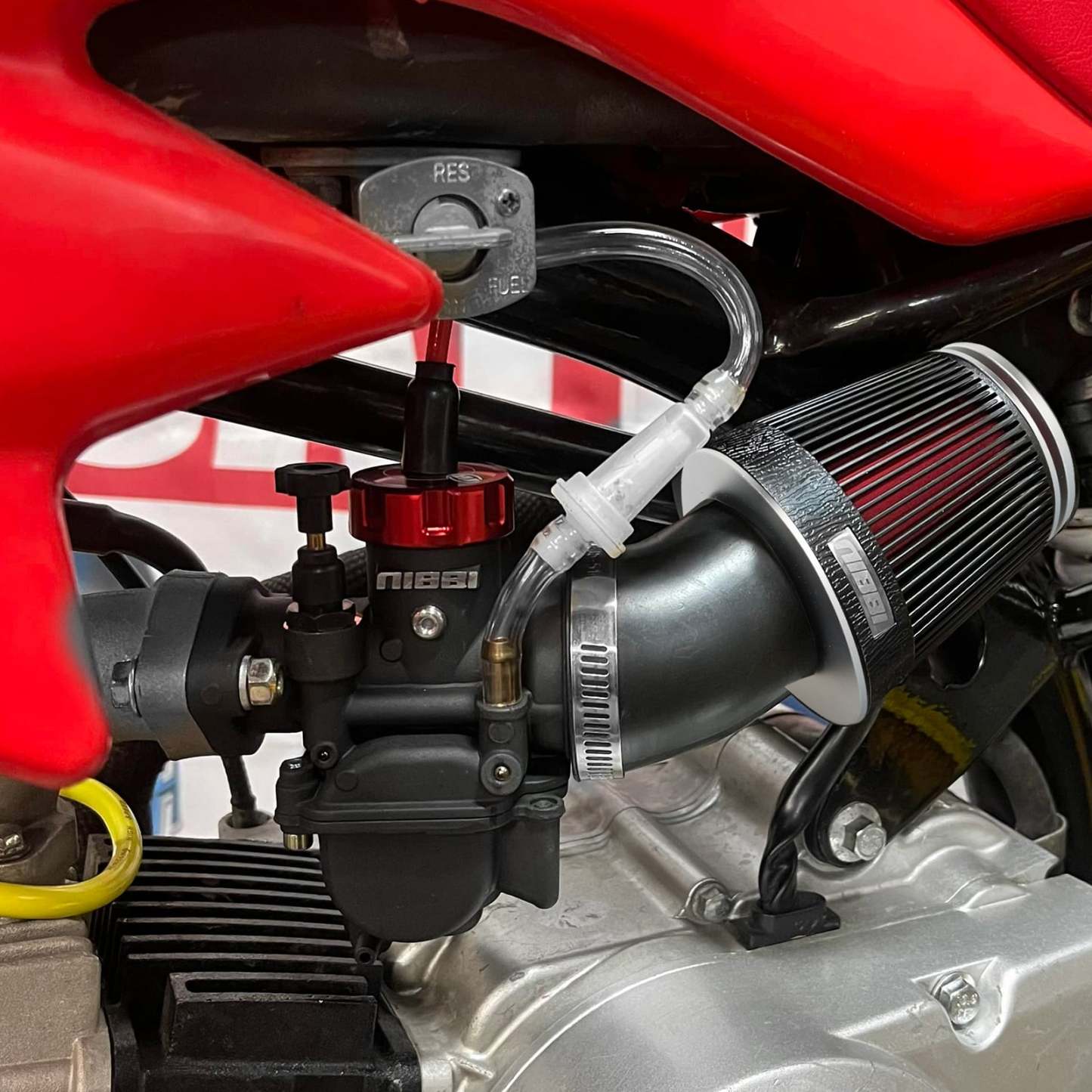 Клипсовый Угловой Конусный Воздушный Фильтр "CNC"