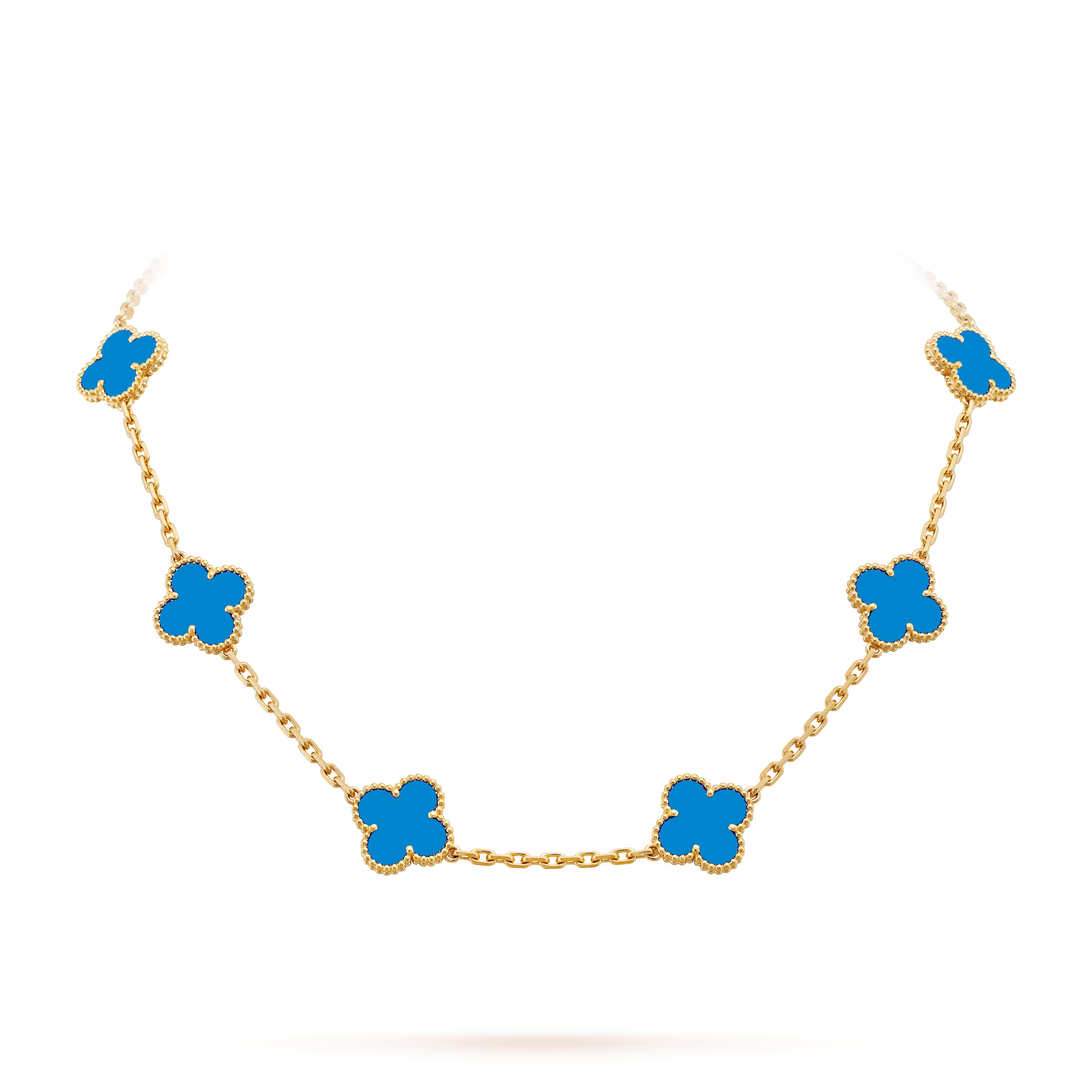 Inspired VA Sweet Vintage Alhambra Clover Leaf Necklace-10 Motifs