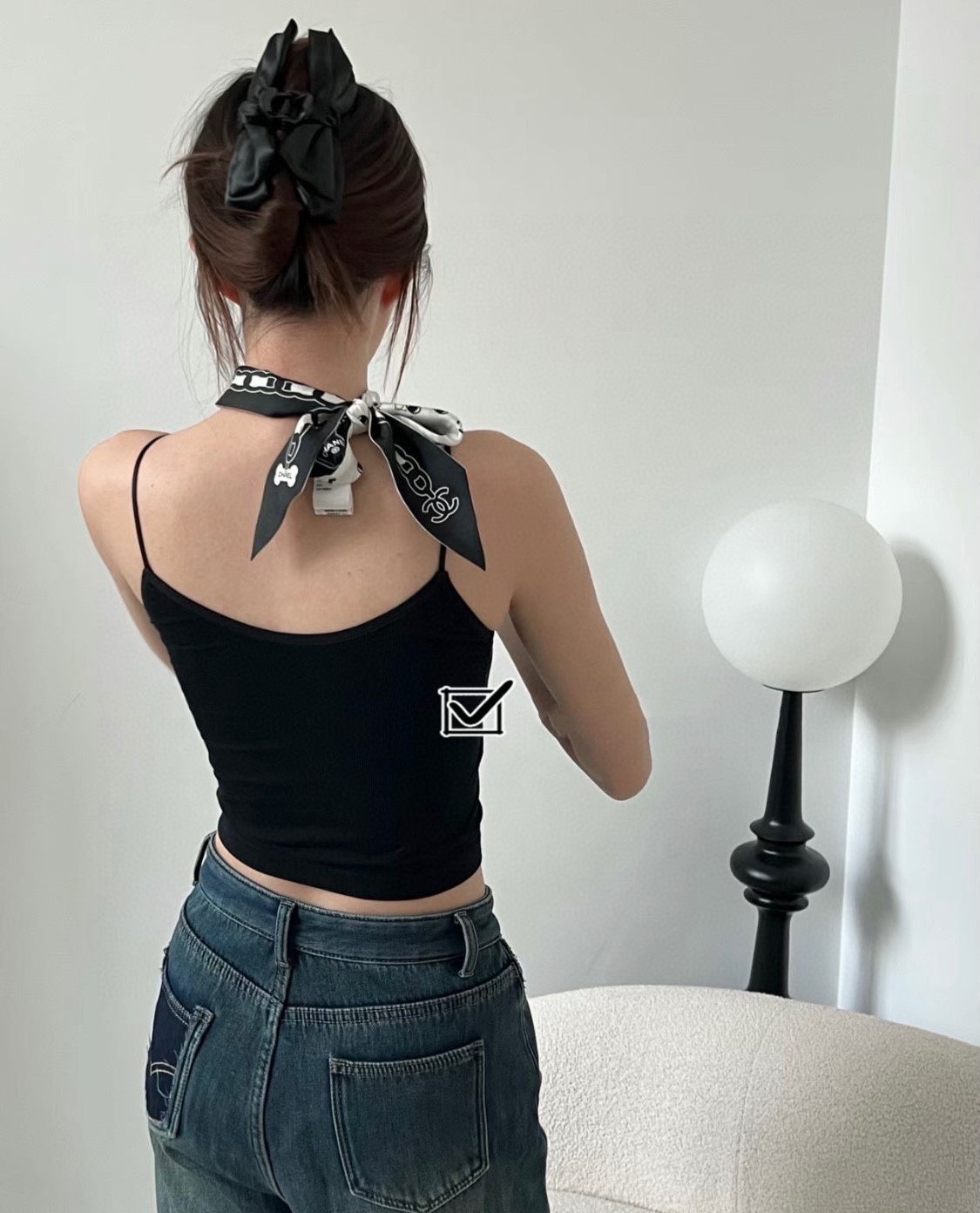 CC Scarf 6*120cm 0024