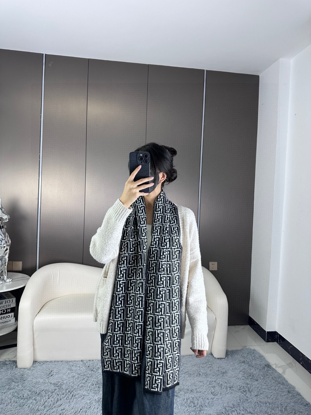 FD Scarf 30*180cm 0023