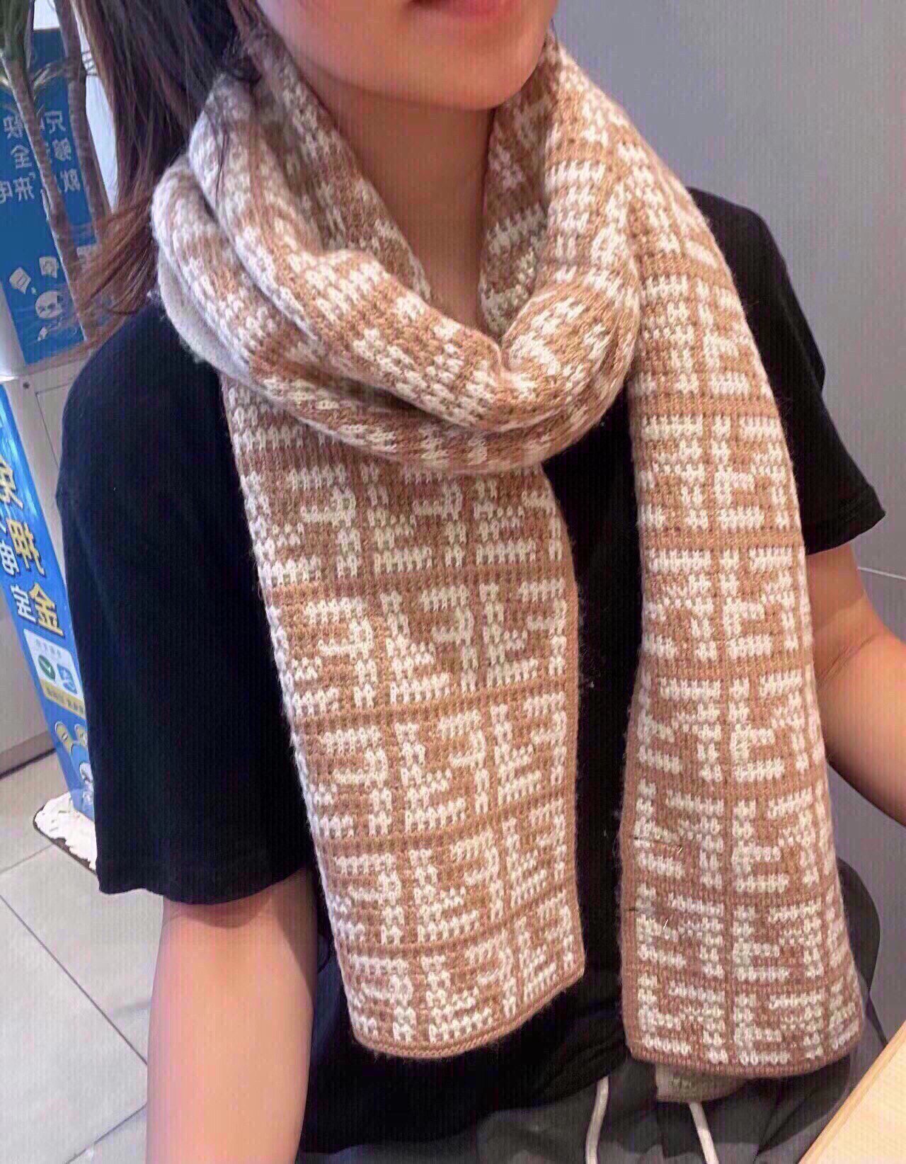FD Scarf 30*180cm 0026