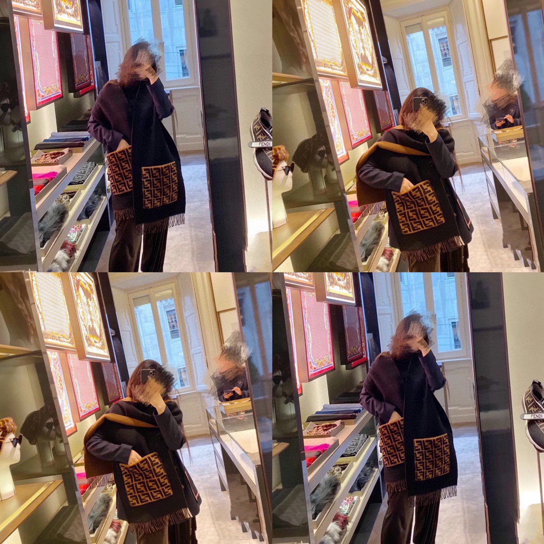 FD Scarf 38*210cm 0030