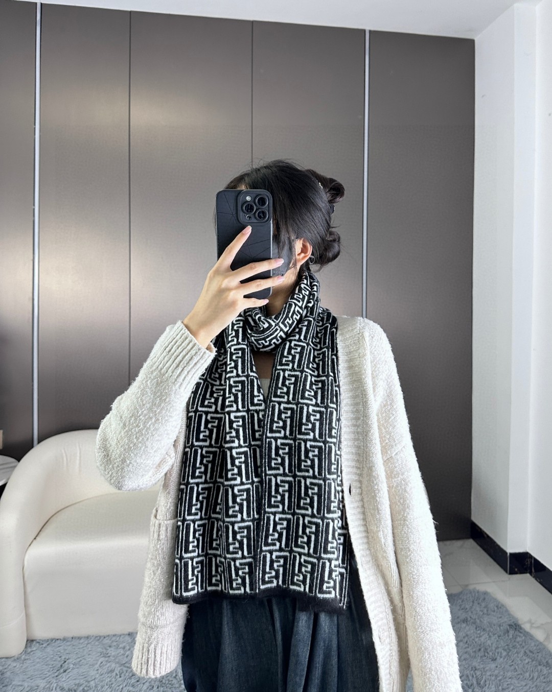 FD Scarf 30*180cm 0023