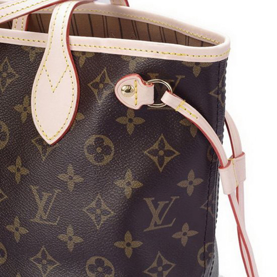 L M40155 Neverfull PM Shoulder Bag Monogram Canvas