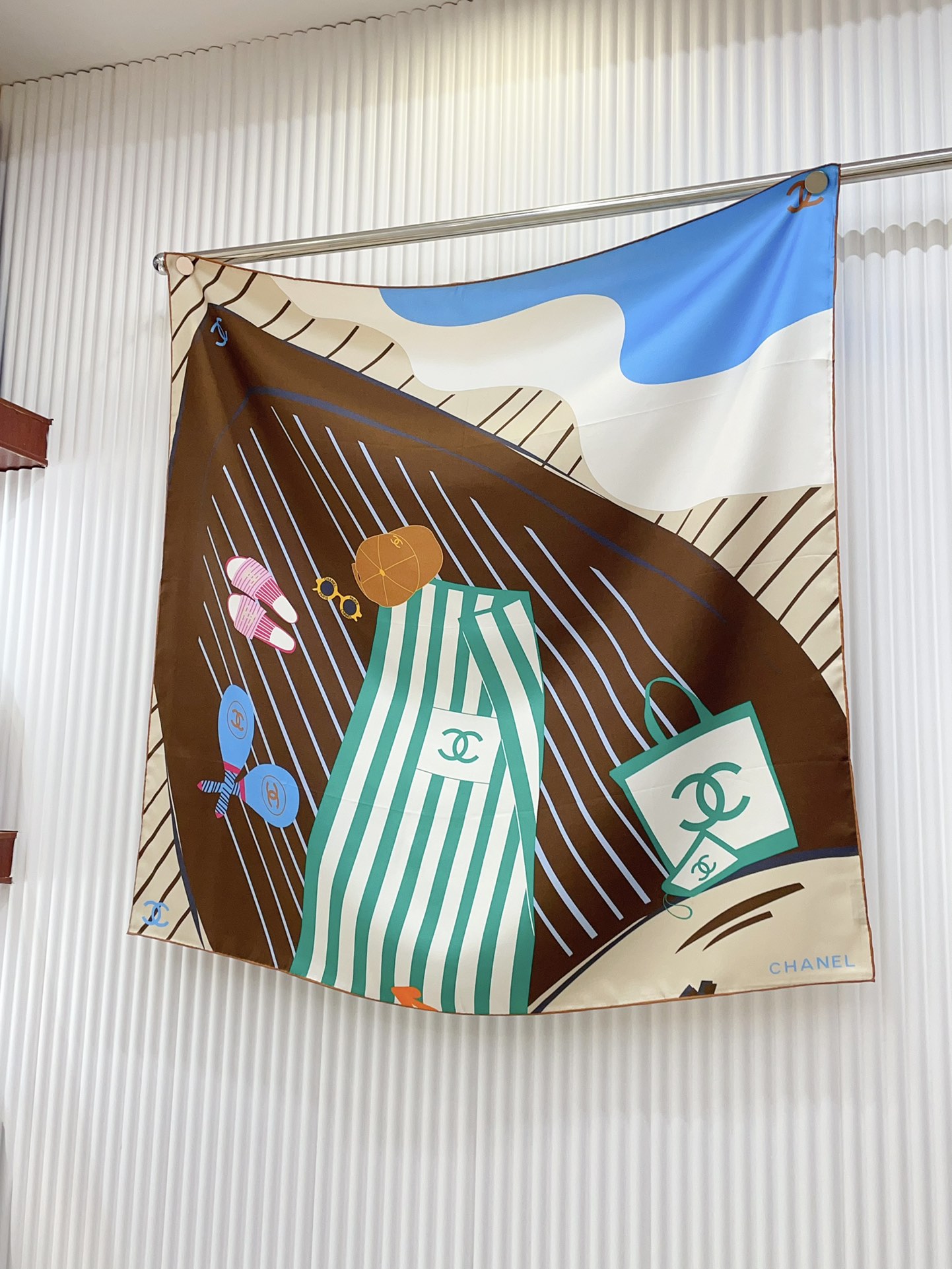 CC Scarf 90*90cm 0013