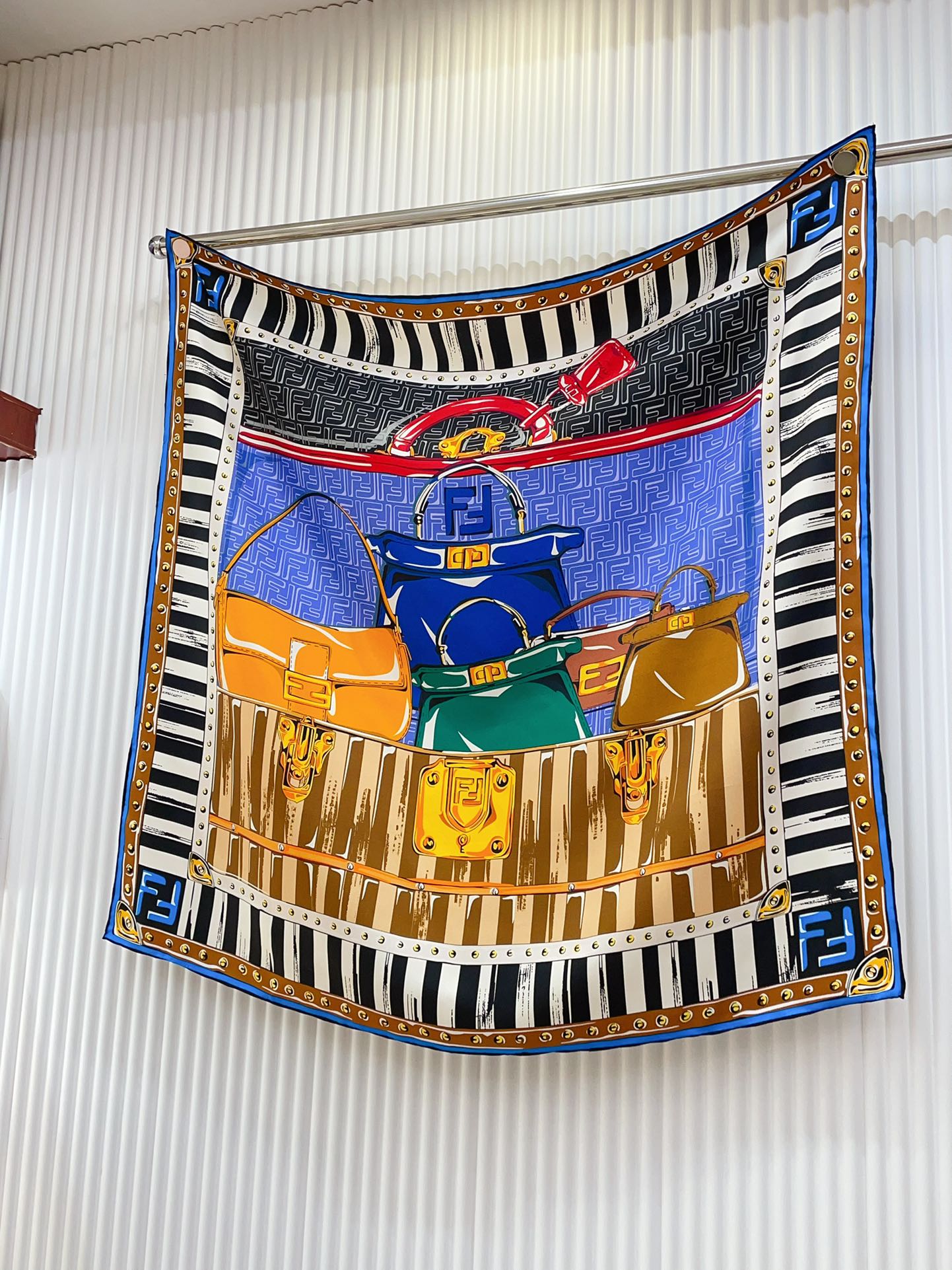 FD Scarf 90*90cm 0017