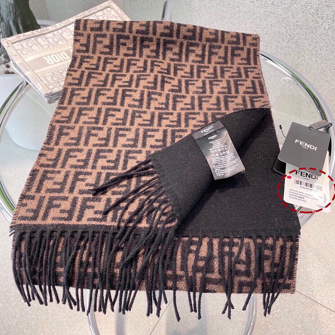 FD Scarf 35*180cm 0012