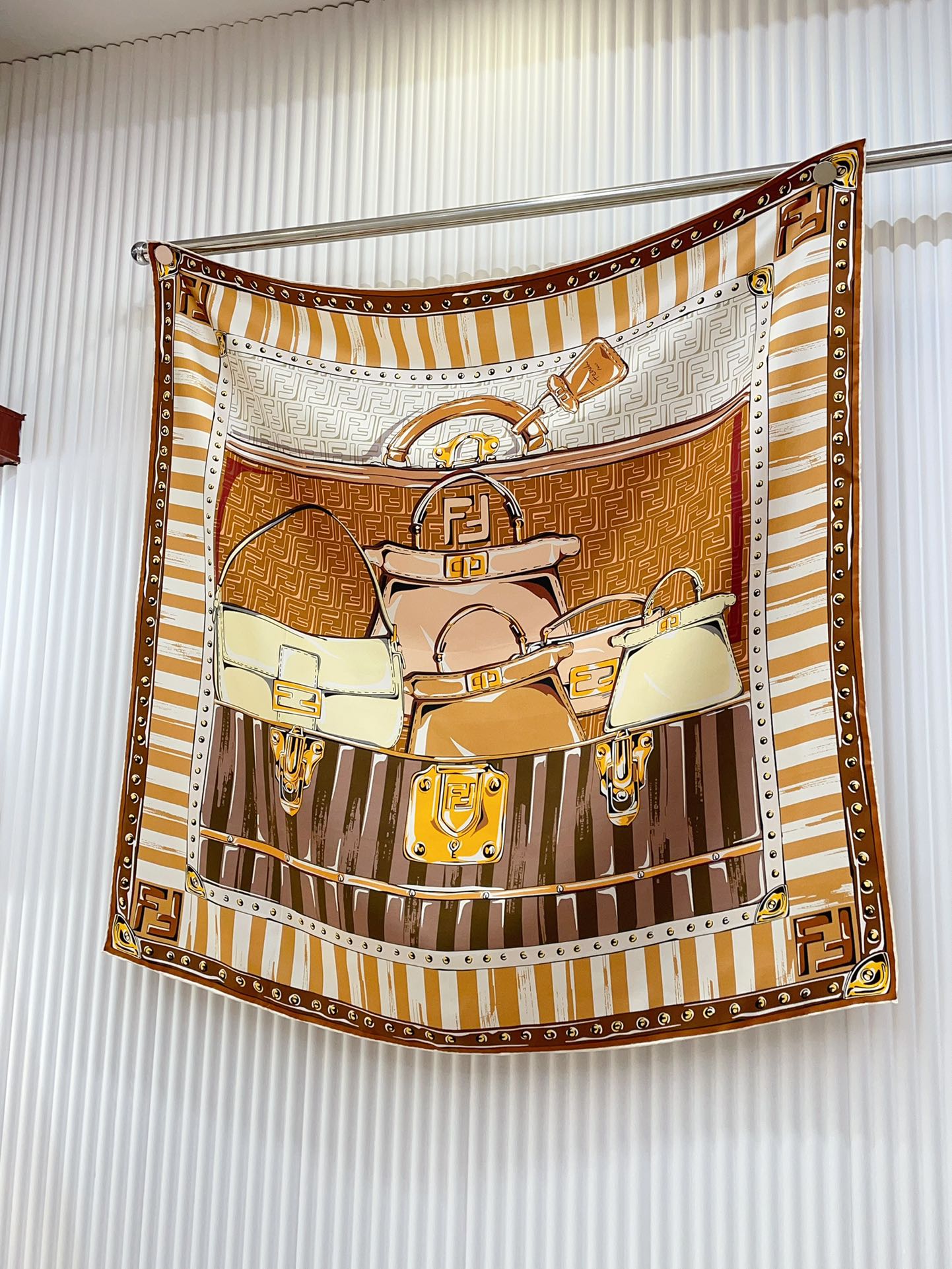 FD Scarf 90*90cm 0017