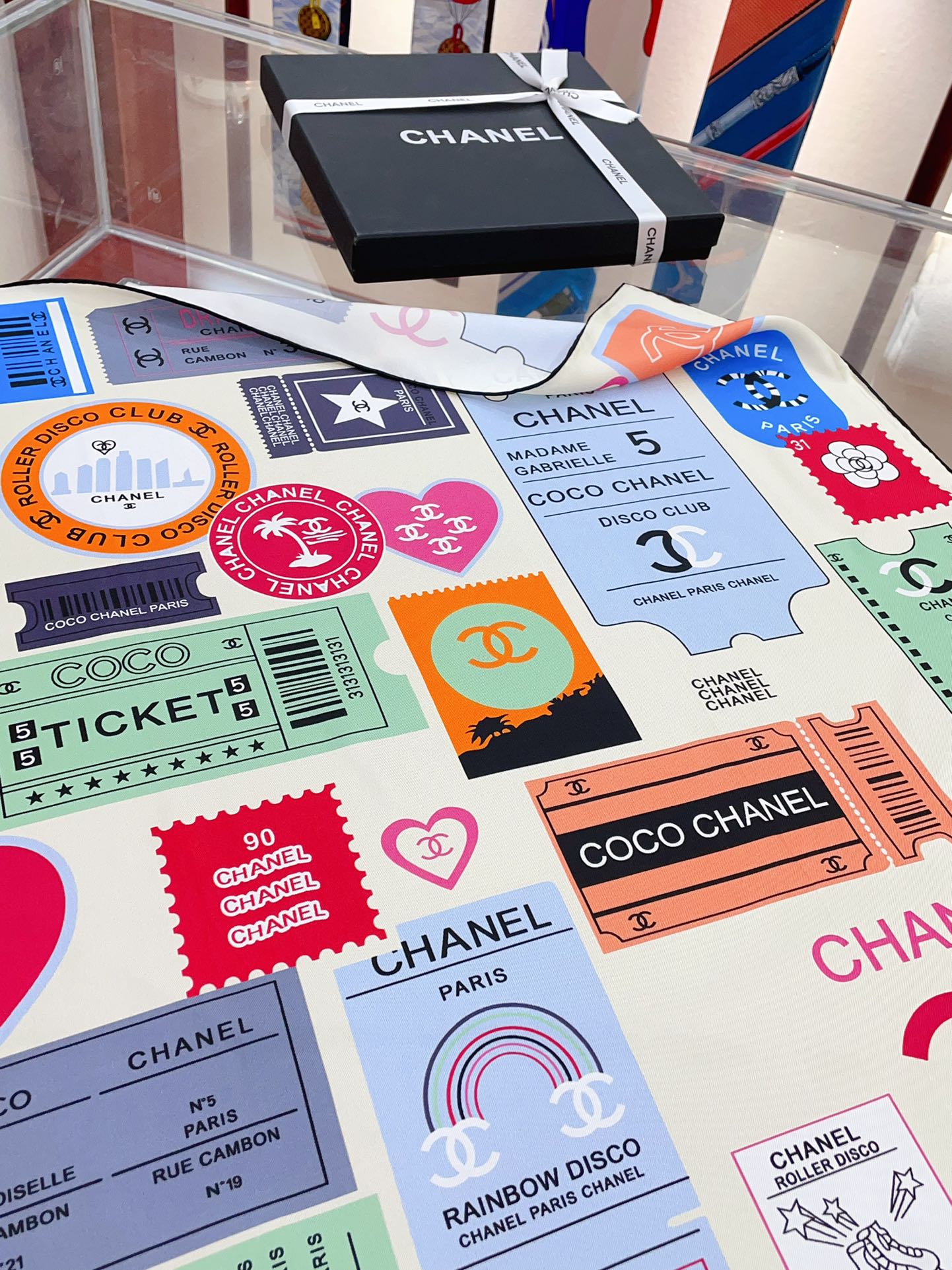 CC Scarf 90*90cm 0011