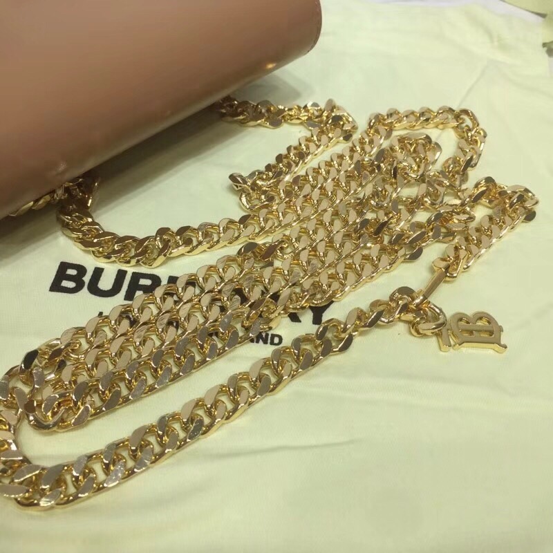 bb Tb Chain Belt Bag Light Brown For Women, Women's Bags 6.6in/17cm