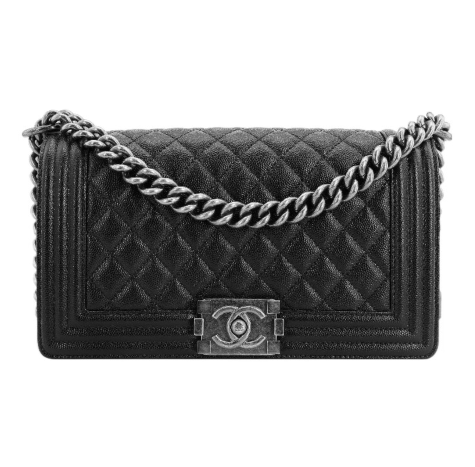 BOY CC HANDBAG CAVIAR LEATHER