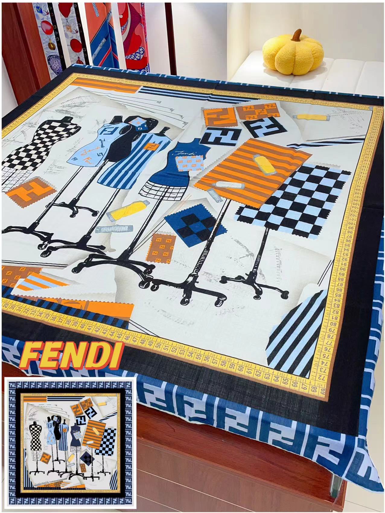 FD Scarf 140*140cm 0027