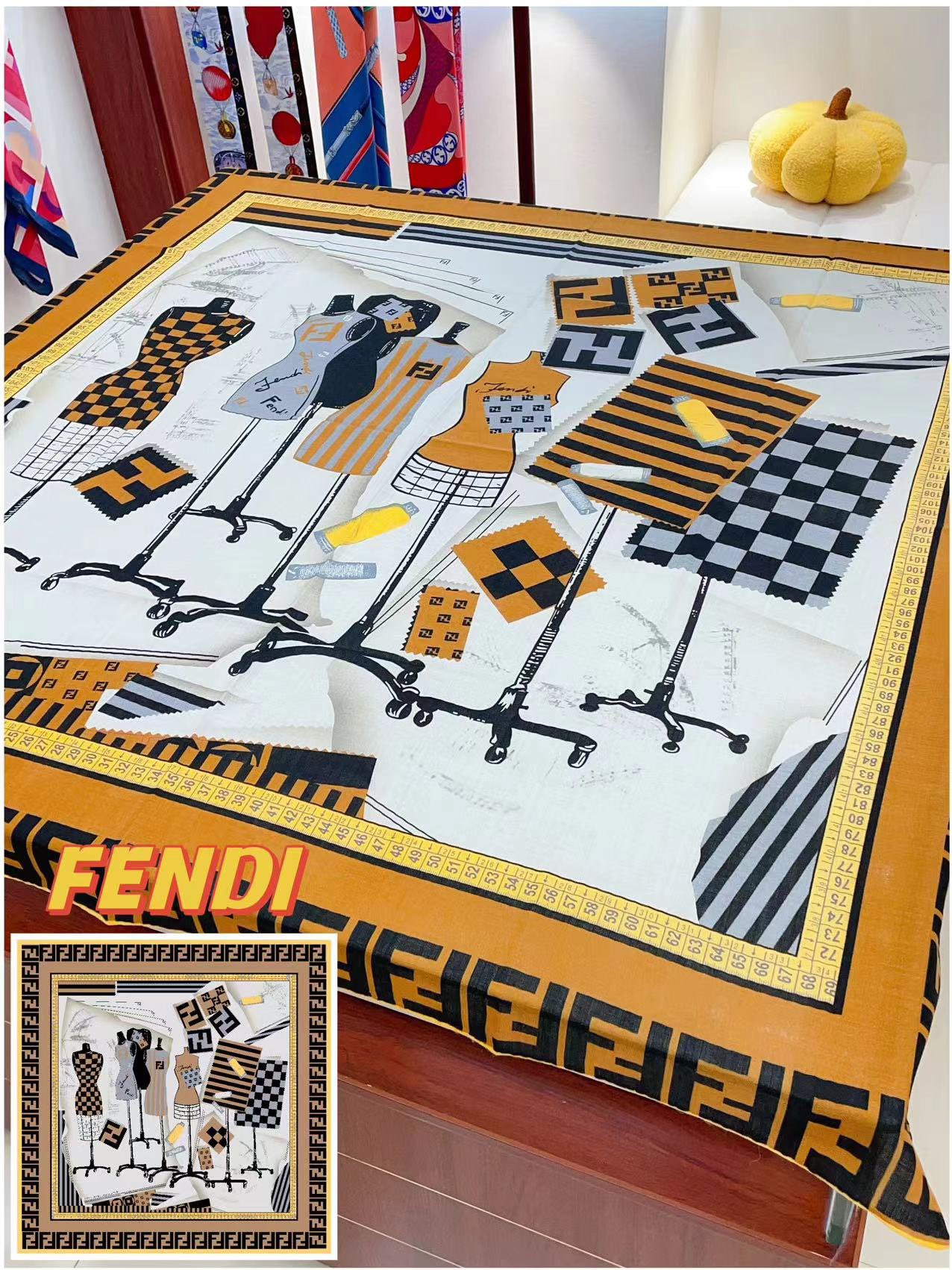 FD Scarf 140*140cm 0027