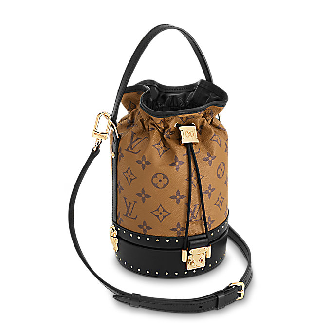 L Monogram REVERSE CANVAS PETIT
