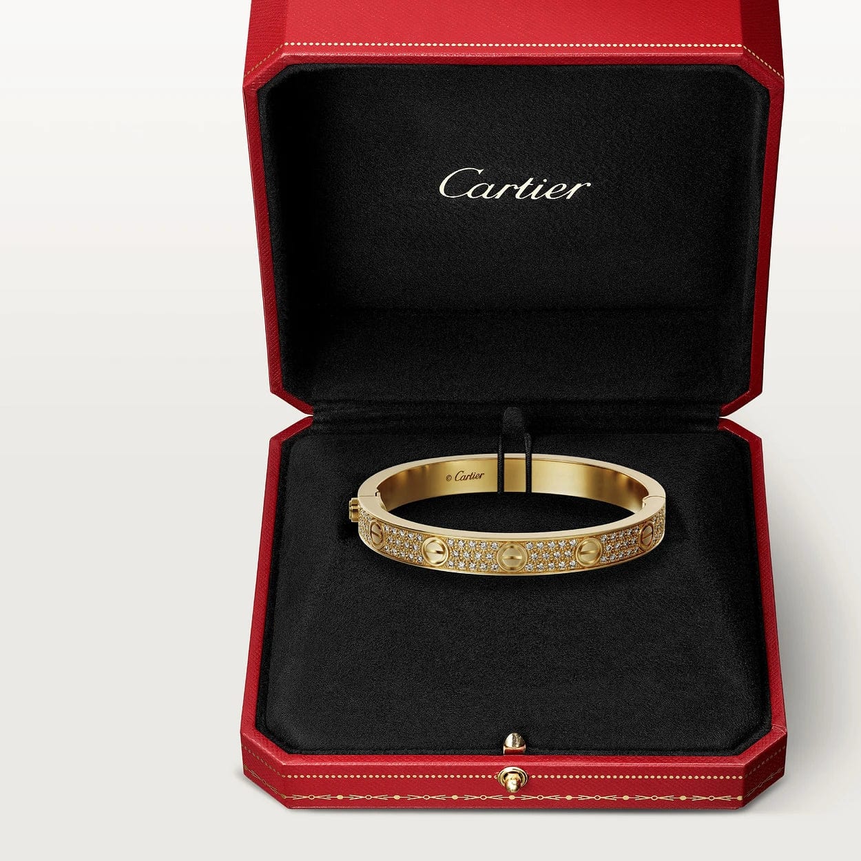 car The London Love Bracelet With Diamond Big Model-6mm Width