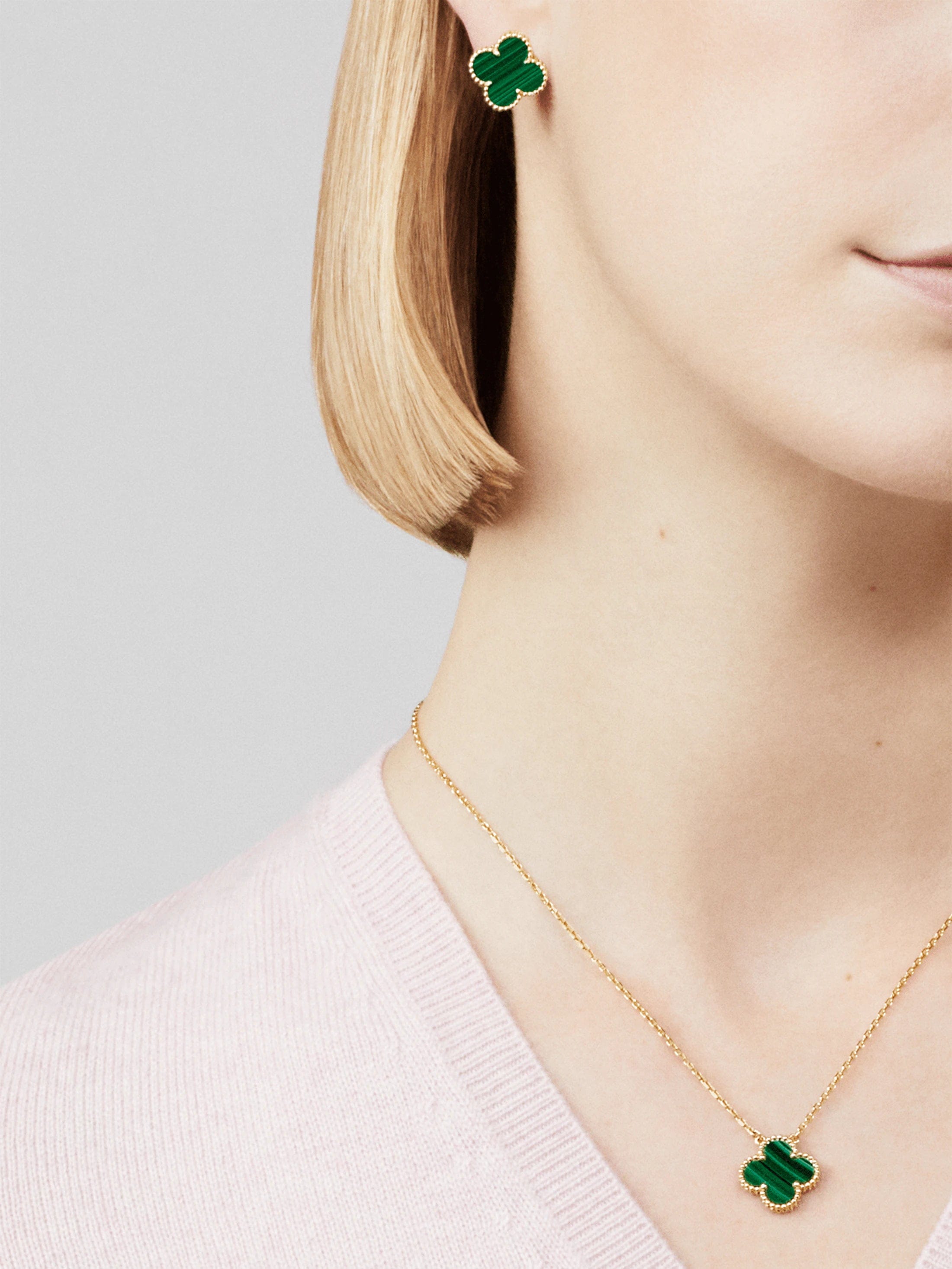 Inspired VA Vintage Alhambra Clover Leaf Earrings