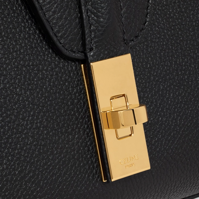 TEEN SOFT 16 IN SUPPLE GRAINED CALFSKIN BLACK