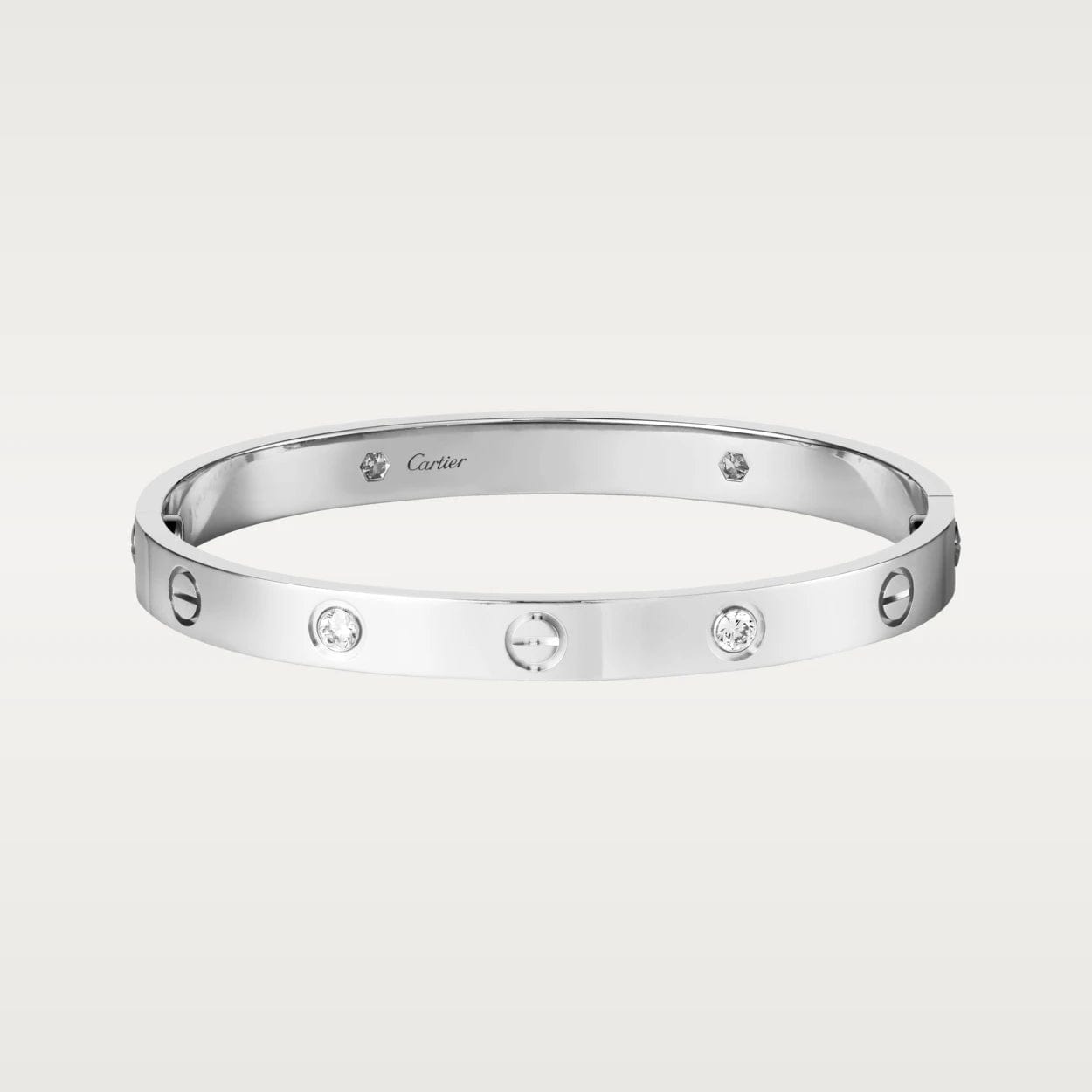 car The London Love Bracelet With Diamond Big Model-6mm Width
