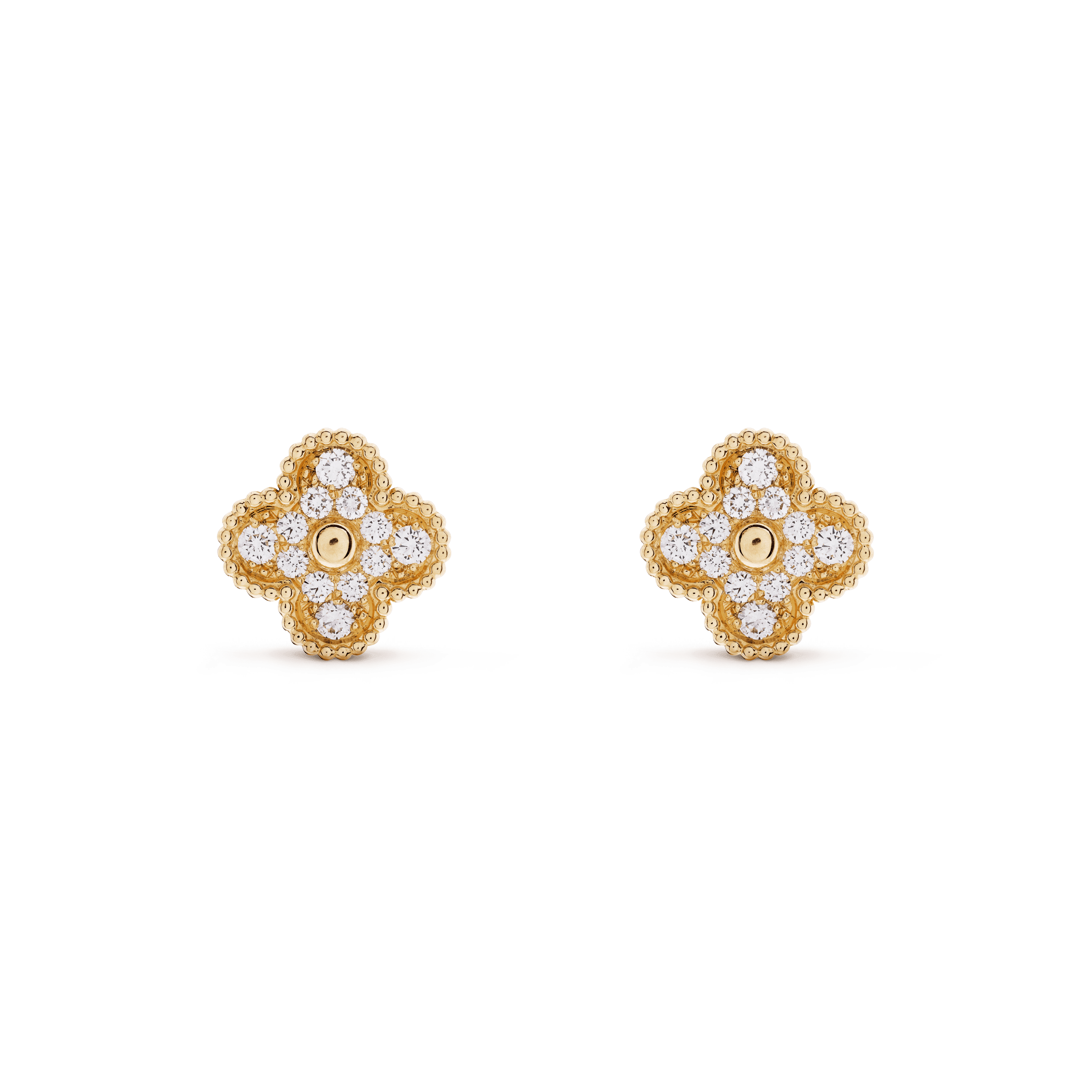 Inspired VA Vintage Alhambra Clover Leaf Earrings