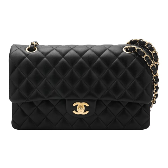 CC Classic Flap CF medium gold bag