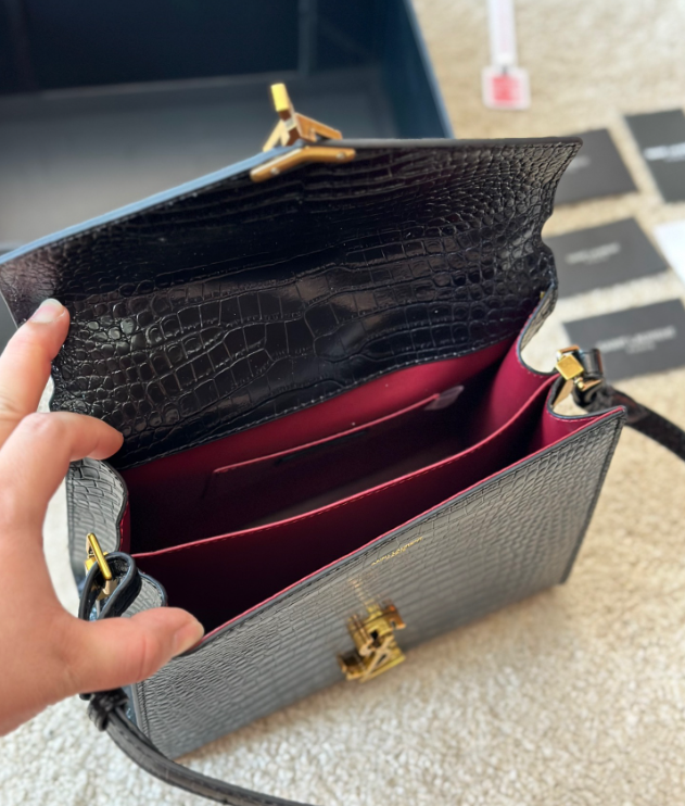 Y CASSANDRA TOP HANDLE BLACK 24 CM