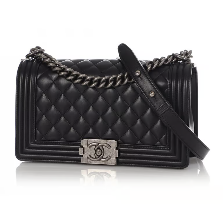 CC BOY LEATHER CROSSBODY BAG (SMOOTH LEATHER )