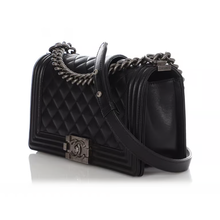 CC BOY LEATHER CROSSBODY BAG (SMOOTH LEATHER )