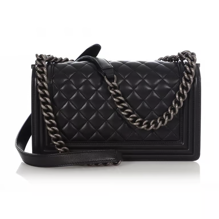 CC BOY LEATHER CROSSBODY BAG (SMOOTH LEATHER )