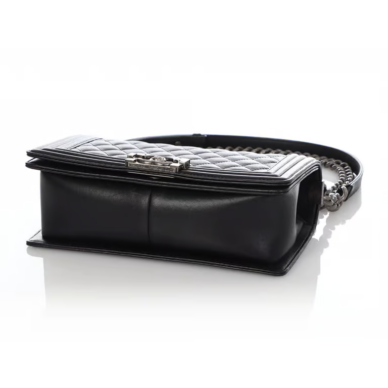 CC BOY LEATHER CROSSBODY BAG (SMOOTH LEATHER )