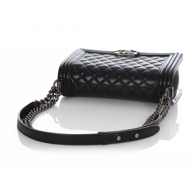 CC BOY LEATHER CROSSBODY BAG (SMOOTH LEATHER )