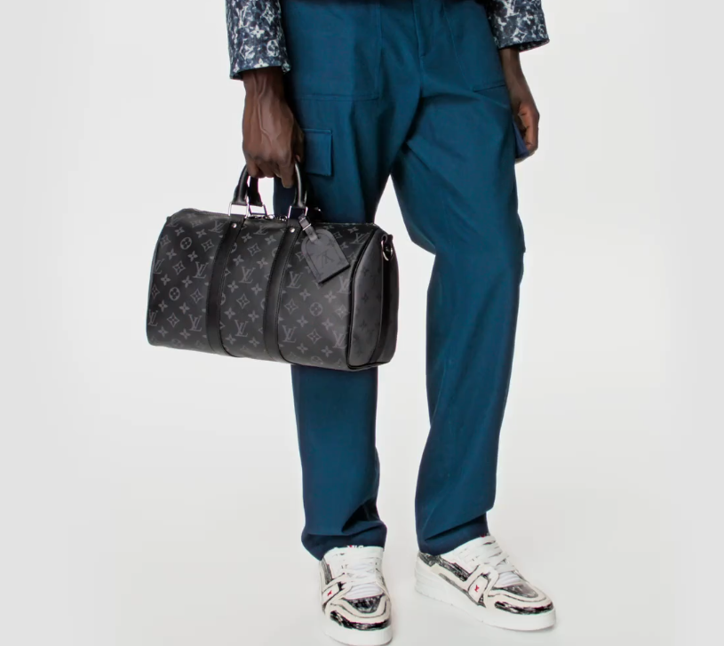 L Keepall Bandouli��re 35 men bag