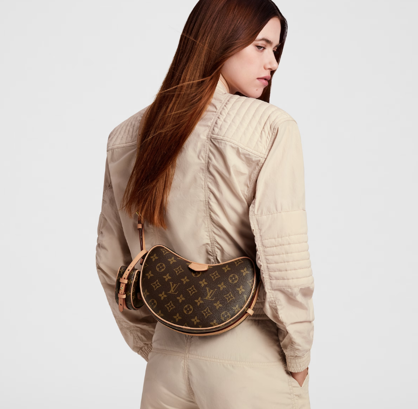 New Louis Remix Croissant MM bag