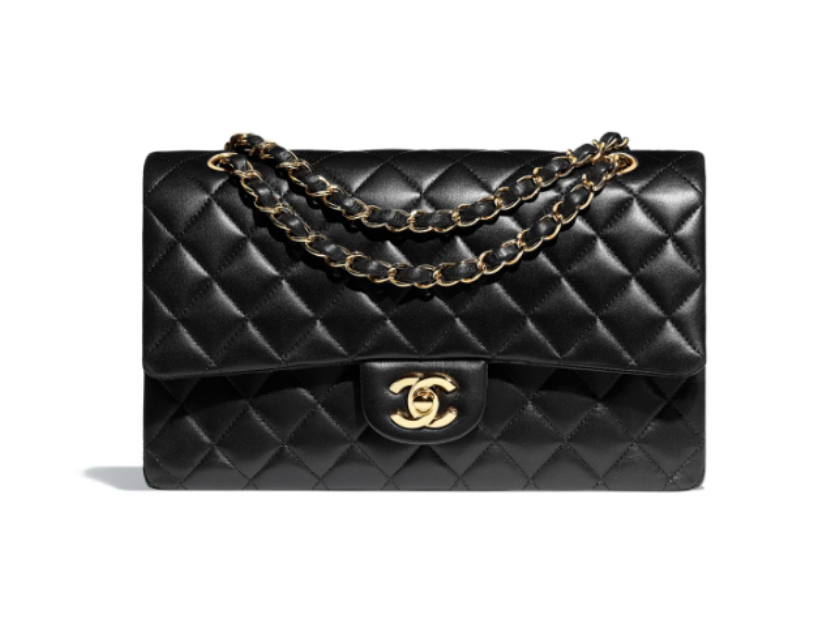 CC Classic Flap CF medium gold bag