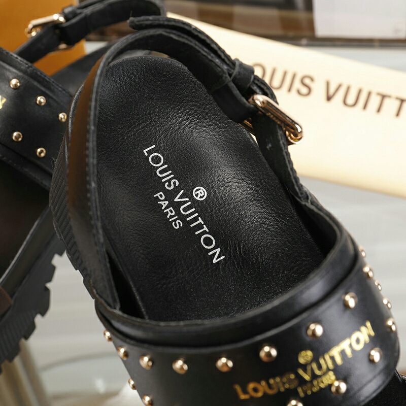 Louis new arrival women summer shoes heels 5 cm
