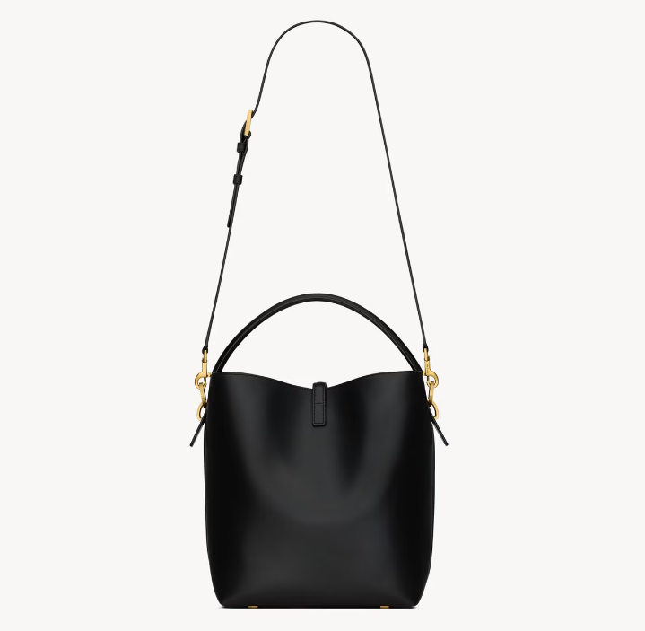 Y LE 37 IN SHINY LEATHER BAG