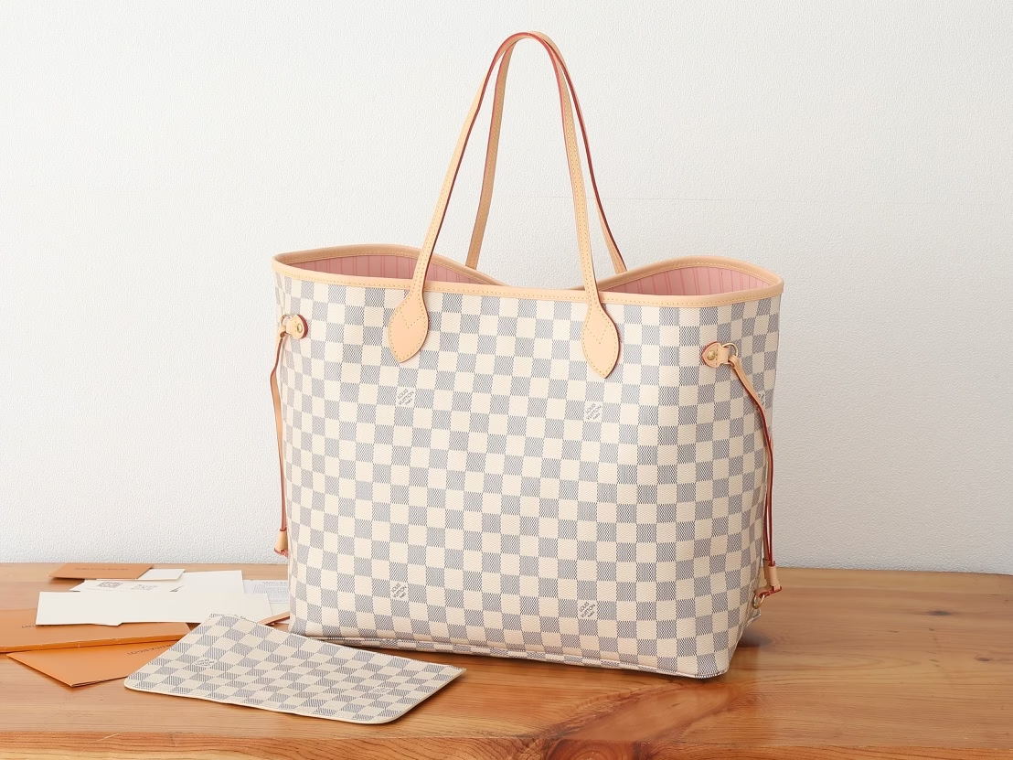 Louis N40601 neverfull GM bag size: 39*32*19 cm TOP QUALITY