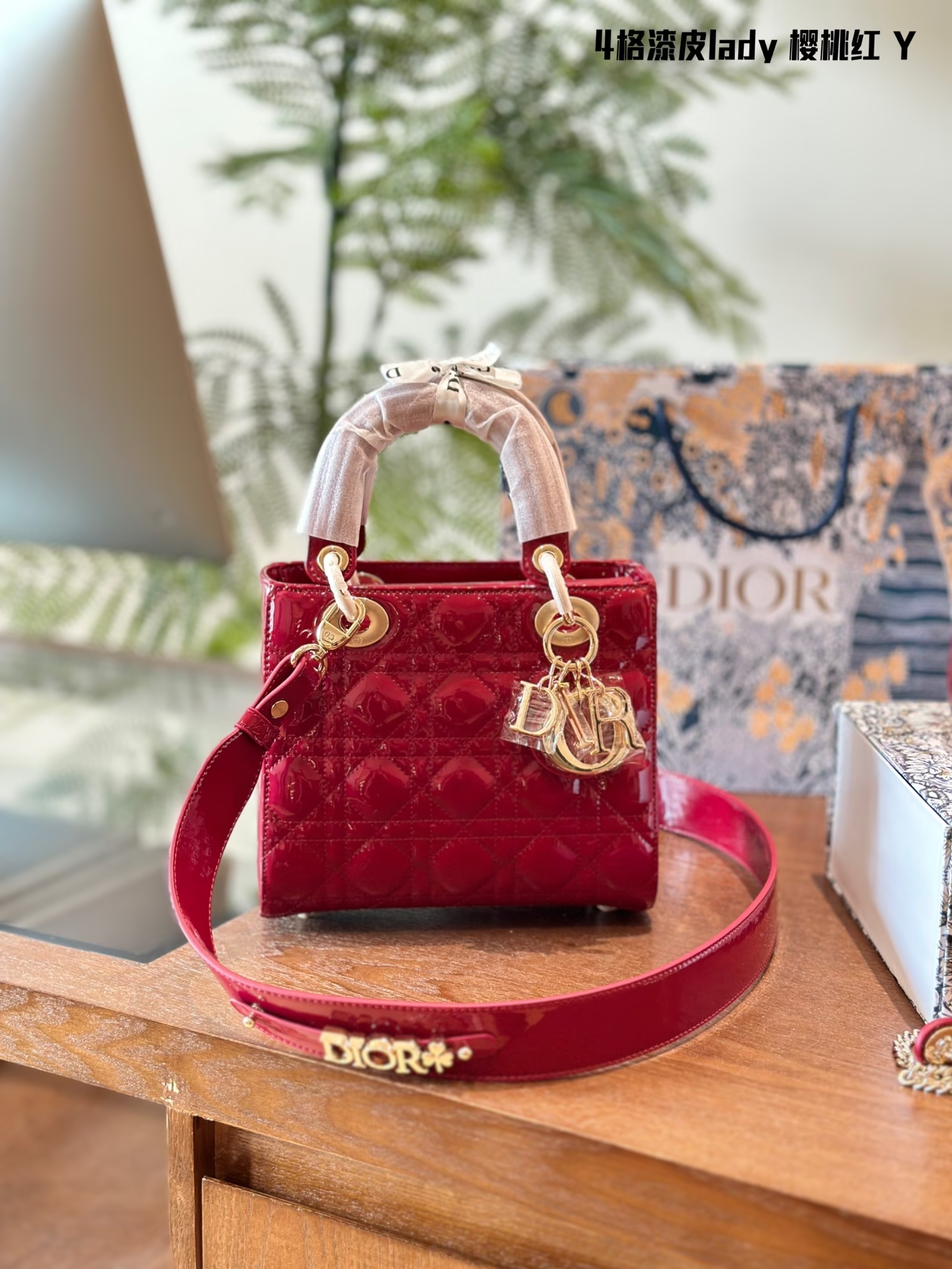 D new arrival red lady bag