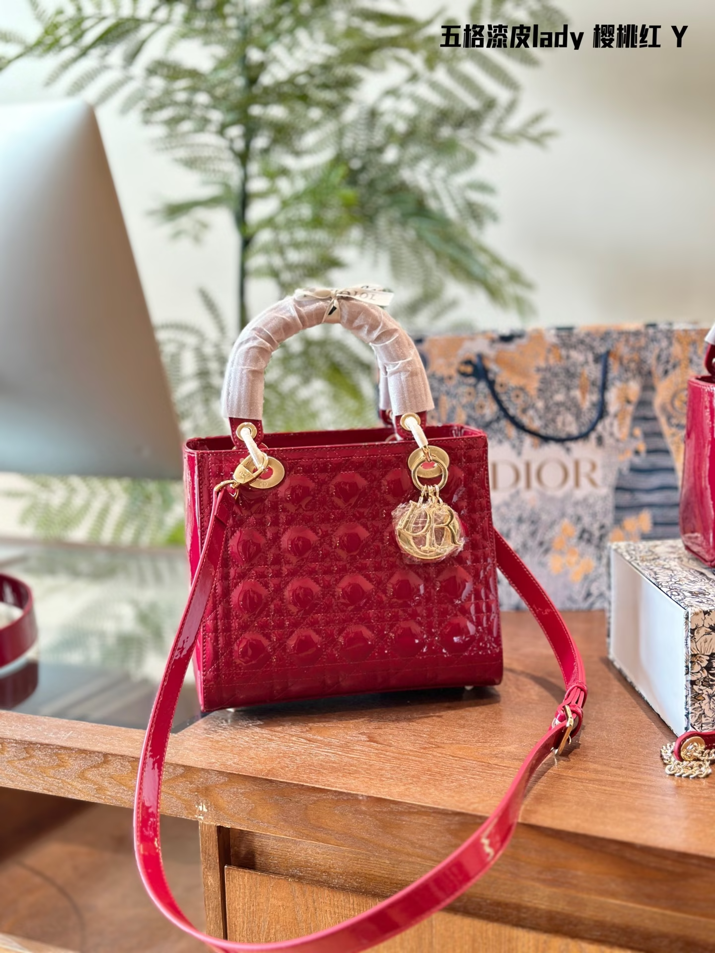 D new arrival red lady bag