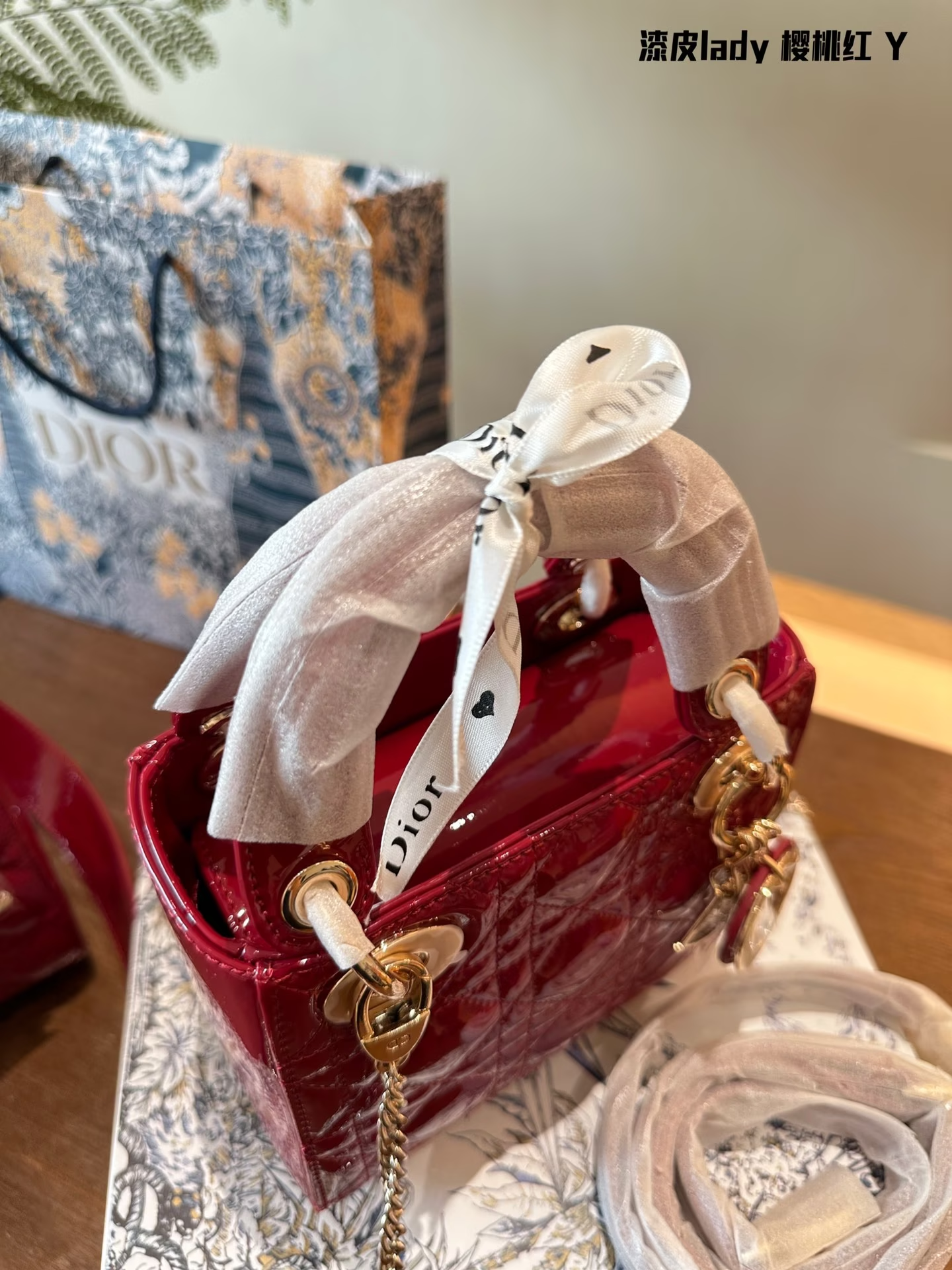 D new arrival red lady bag