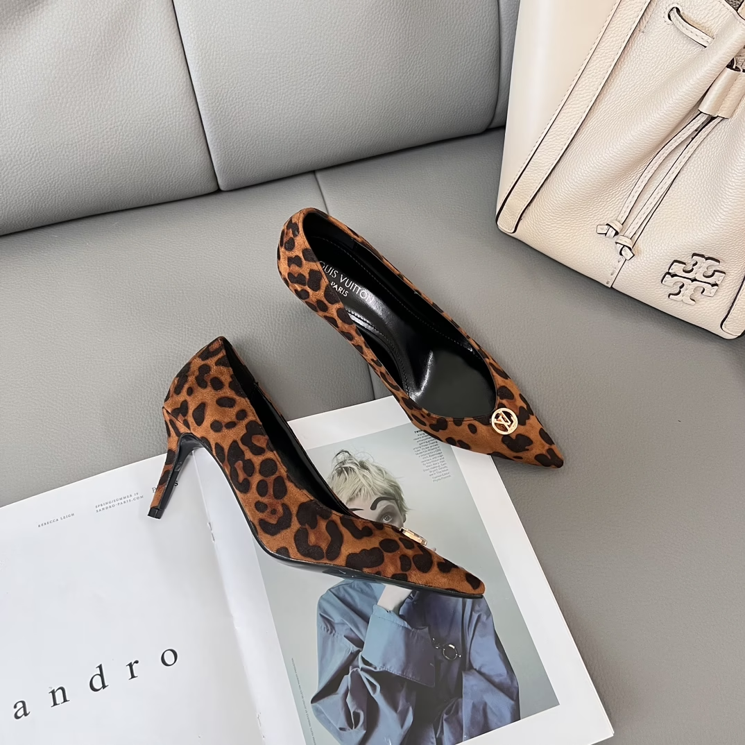 Louis new arrival women shoes heels 6 cm