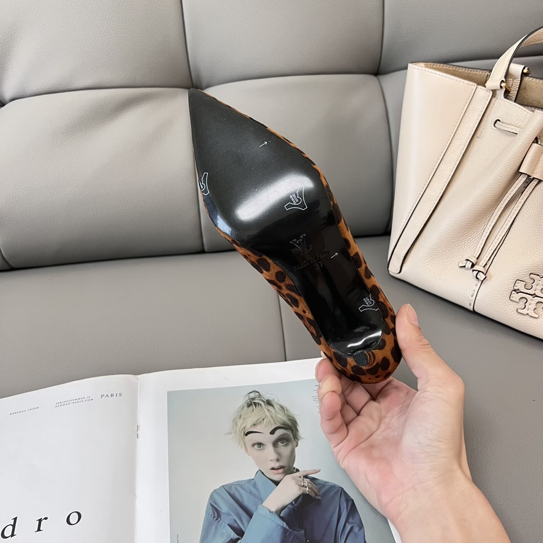 Louis new arrival women shoes heels 6 cm