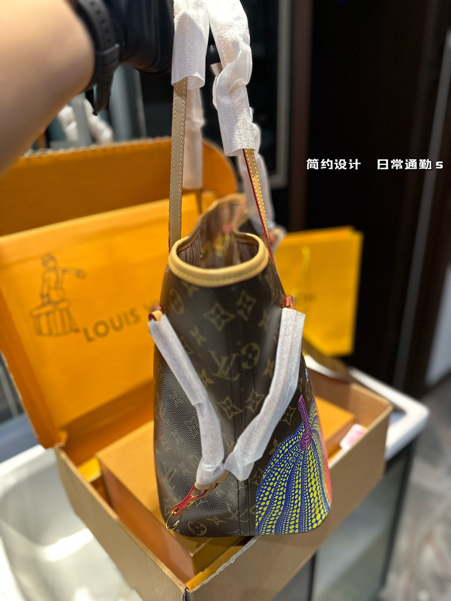 louis new arrival tote neverfull bag size: 33*29 cm