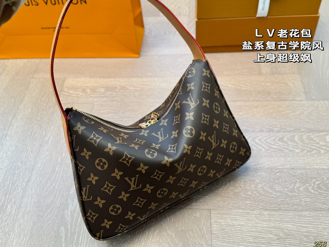 Louis new arrival vintage bag size:33 * 21 cm