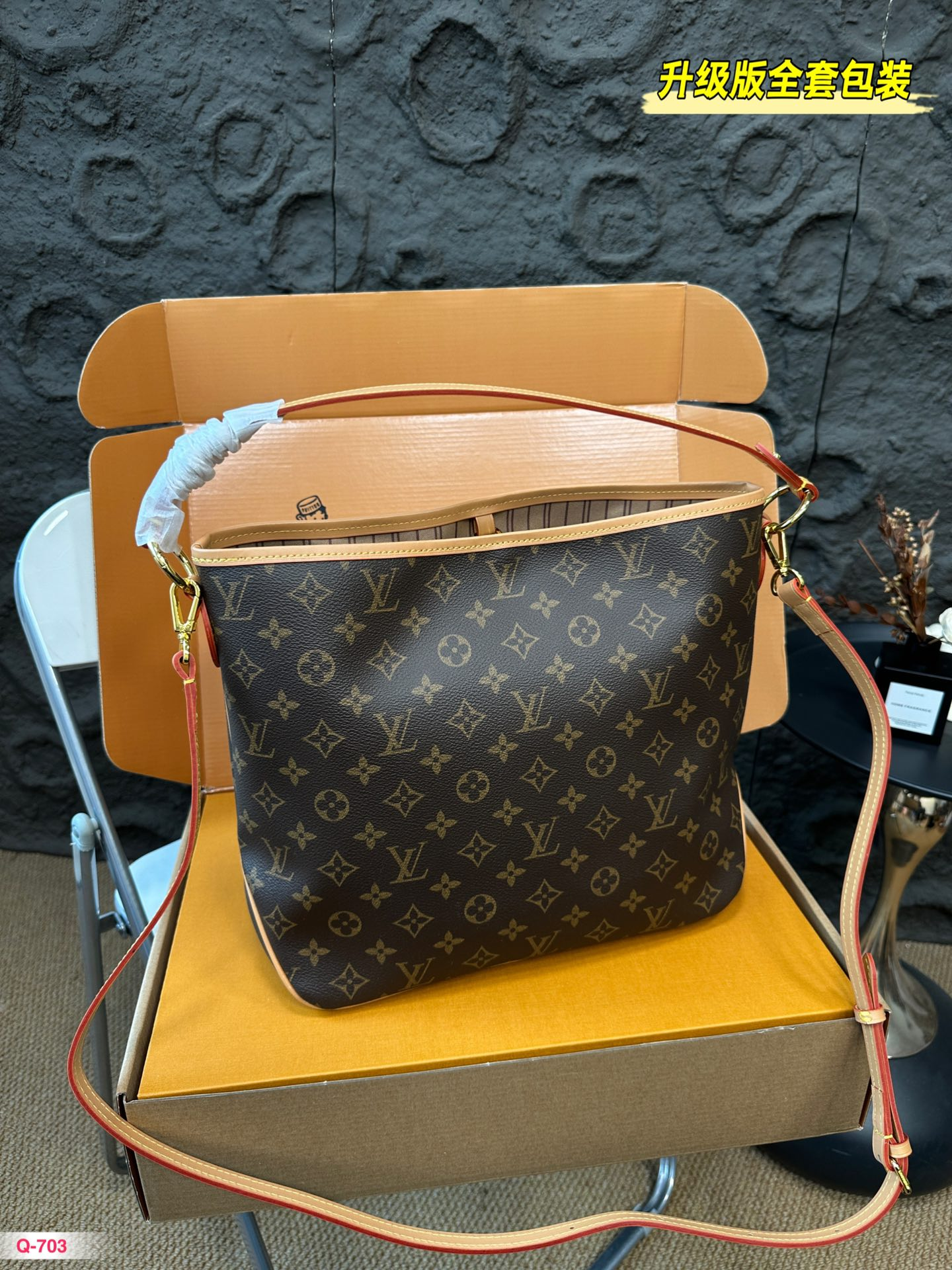 Louis new arrival vintage Delightful bag size: 34*28cm