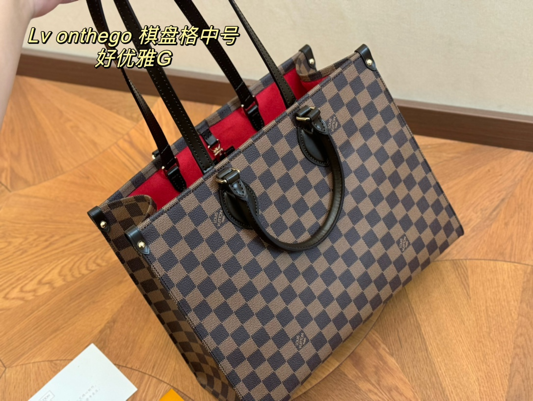 Louis new arrival onthego tote bag size: 34*26 cm