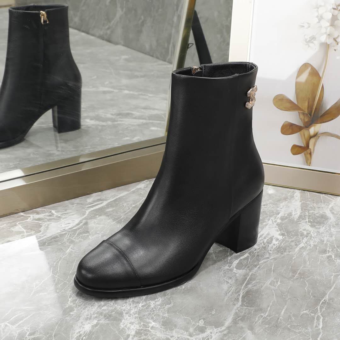 Cc new arrival women boots heels 6.5cm