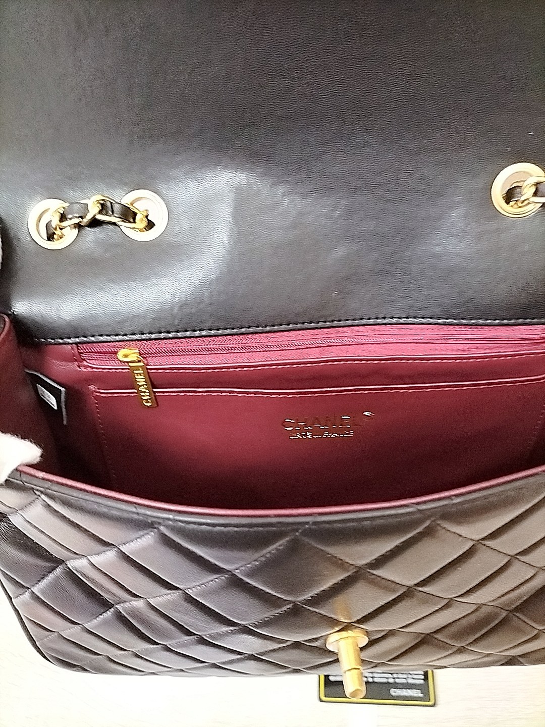 CC Classic Flap Bag size; 30*21*8cm